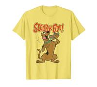 Scooby Doo Let's Eat Sandwich Camiseta, Hombre, Limón, 3XL