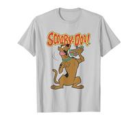 Scooby Doo Let's Eat Sandwich Camiseta, Hombre, Plata, 3XL