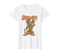 Scooby Doo Let's Eat Sandwich Camiseta, Mujer, Blanco, 3XL