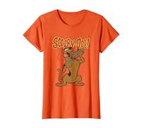 Scooby Doo Let's Eat Sandwich Camiseta, Mujer, Naranja, 3XL