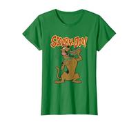 Scooby Doo Let's Eat Sandwich Camiseta, Mujer, Verde Kelly, XS