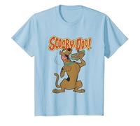 Scooby Doo Let's Eat Sandwich Camiseta, Niños, Azul Bebé, 3 años
