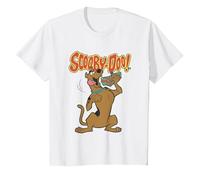 Scooby Doo Let's Eat Sandwich Camiseta, Niños, Blanco, 3 años