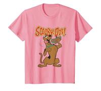 Scooby Doo Let's Eat Sandwich Camiseta, Niños, Rosado, 3 años
