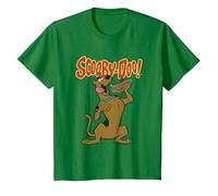 Scooby Doo Let's Eat Sandwich Camiseta, Niños, Verde Kelly, 10 años