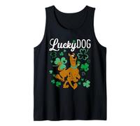 Scooby-Doo Lucky Dog Shamrocks Camiseta sin Mangas