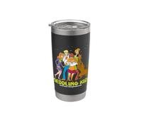 Scooby-Doo Meddling Kids Vaso térmico de acero inoxidable de doble pared