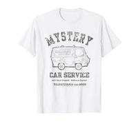Scooby Doo Mystery Car Service Camiseta, Hombre, Blanco, 4XL