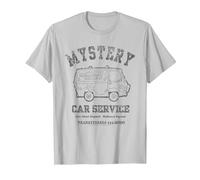 Scooby Doo Mystery Car Service Camiseta, Hombre, Plata, 3XL