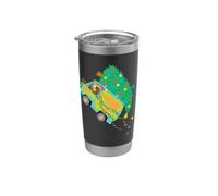 Scooby-Doo Oh Christmas Tree Vaso térmico de acero inoxidable de doble pared