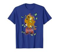 Scooby-Doo Shaggy Being Watched Camiseta, Hombre, Azul Real, S