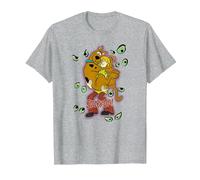 Scooby-Doo Shaggy Being Watched Camiseta, Hombre, Gris Jaspeado, 6XL