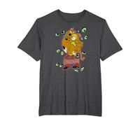 Scooby-Doo Shaggy Being Watched Camiseta, Hombre Tallas Grandes, Jaspeado Oscuro, 4X Alto