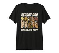 Scooby-Doo Where Are You Faces Camiseta Premium