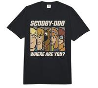 Scooby-Doo Where Are You Faces Comfort Colors Adult Heavyweight T-Shirt