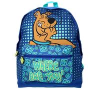 Scooby-Doo Where Are You - Mochila escolar para niños, azul, L