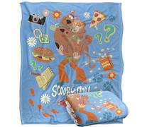 Scoobydoo Food Icons Manta súper suave con tacto sedoso - 152 x 127 cm