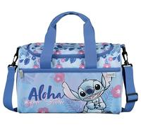 Scooli - Bolsa de Deporte Disney Stitch para niños - 23 x 35 x 16 cm - Compartimento Principal Espacioso - Bandolera Ajustable - Accesorios para el Colegio - Bandolera