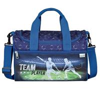 Scooli - Bolsa de Deporte para niños Team Player - Compartimento Principal Espacioso - Bandolera Ajustable - Diseño de fútbol - Resistente