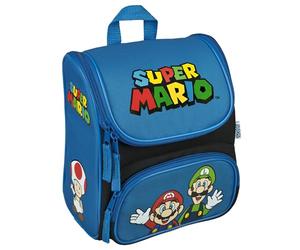 Scooli - CUTIE Mochila preescolar Super Mario - Compartimento principal y bolsillo frontal - Tirantes y espalda acolchados - Ideal para niños a partir de 3 años