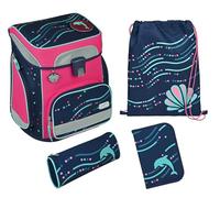 Scooli - Easy Fit - Set de Mochilas Escolares - Set de Varias Piezas - Macuto - Ergonómico - Escuela Primaria - para niños a Partir de 6 años, Rosa., 36,5 x 33 x 29 cm