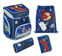 Scooli EasyFit Schulranzen-Set 5-Teilig Avengers
