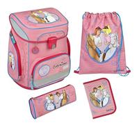 Scooli Easyfit Schulranzen Set, Easy Fit-Mochila Escolar Niñas, Rosa, ca. 33 x 36,5 x 29 cm