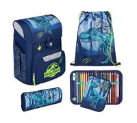 Scooli EasyStart Juego de mochilas escolares 5 piezas azul