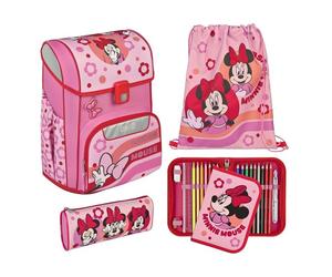 Scooli EasyStart Juego de mochilas escolares 5 piezas fucsia