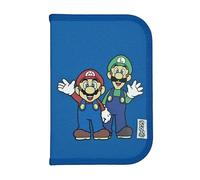 Scooli - Estuche Escolar Relleno Super Mario - Estuche con bolígrafos y Accesorios Ideal para el Colegio, el Tiempo Libre y para Llevar - a Partir de 6 años