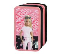Scooli - Estuche Escolar Tripledecker Barbie - Gran Estuche Escolar con lápices práctico y Funcional - a Partir de 6 años