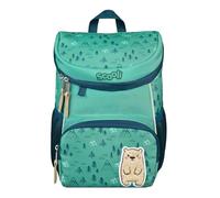 Scooli Mini-Me Nursery Backpack - Ergonomic Backpack for Children, with Removable Chest Strap, 8 L, for Girls and Boys (Bobby Bear), Green”