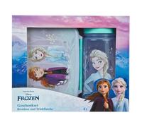 Scooli - Set de Regalo de vajilla Infantil Disney Frozen - Set Compuesto por Fiambrera y biberón - Ideal para el Colegio o la guardería - para niños a Partir de 4 años - de plástico - sin BPA