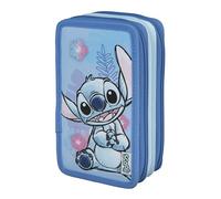 Scooli - Tripledecker Stitch - Estuche Escolar con bolígrafos y Accesorios Ideal para la Escuela, el Tiempo Libre y los Viajes - a Partir de 6 años