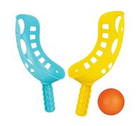 Scoop Ball Set - Juego de pelota para niños de Throw and Catch Game | Mini Toss Hockey Rackets | Outdoor Beach Backyard Camping Park Toy, 2 Scoops + Ball Set Fun Interactive Throwing Catching Sport