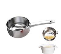 SCOOP DE AGUA DE ACERO DE ACERO INOXINO - PRÁCTICO BAÑO CADA | Durable Lock Scoop Water Dipper Ladles | Puntas De Aguas Adecuadas Para Baños, Uso De La Cocina O Tareas De Transferencia De Aguas Al Air