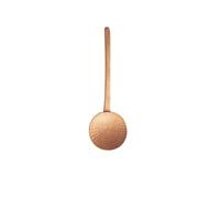 scoop de helado, Cucharón de sopa madera cerezo, 19,5 cm, mango largo ergonómico. Revuelva. Serv. for guiso