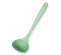 scoop de helado, Mini Cucharón Sopero de Silicona Verde 21x6,5cm