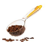 Scoop de Nourriture Chats - Tasse à Mesurer avec Clip | Cuillère Aliments Chiens Fermeture Sac - Scelleur Multifonctionnel, Ouvre-Boîte Extracteur Couvercle, Accessoire Portion Plastique