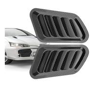 Scoop para capó de coche | 2 piezas decoración exterior automotriz | Ventilación delantera capó - Apto para viajes de larga distancia aventuras al aire libre desplazamientos diarios Camper Berlina