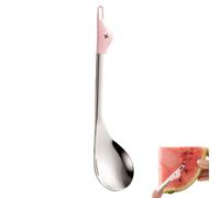 Scooper Tool - End Stainless Steel Fruit Ball Cutter for Watermelon Cantaloupe Honeydew | Ergonomic Portable Kitchen Scoop with Dessert Salad Vegetable, Prep Home Cooking for Serving Gadget
