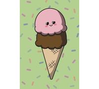 Scoops of Cute - Mint Sprinkle: A Sweet Kawaii Notebook for Ice Cream Lovers