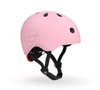 Scoot & Ride Kinder Casco de Bicicleta, Unisex, Rosa, 51 bis 55cm