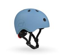 Scoot & Ride Casco de Bicicleta Infantil de Acero, 51 a 55 cm