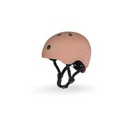 Scoot & Ride, S - M Casco para niños (Mocha)