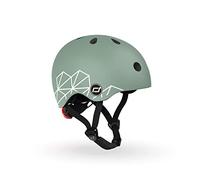 Scoot & Ride XS líneas Verdes Scoot and Ride-Casco Lifestyle, Juventud Unisex