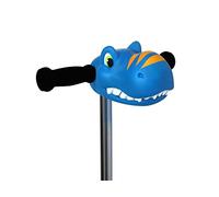 Scootaheadz - Cabeza de Dinosaurio para Patinete Infantil - Accesorio de Patinete Azul para Niños y Niñas - Cabeza de Dinosaurio - para Edades de 3 Años en Adelante