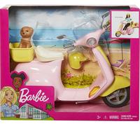 Scooter Barbie Moto Con Perrito Playset Vehículo Original Mattel FRP56