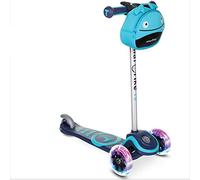Scooter by smarTrike T3 Niños Scooter con Ruedas LED y Snack Funda de Scooter - Patinete, Unisex, 200-0801, Azul, Medium