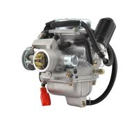 Scooter Carburador Para GY6 Para 125cc Para 150cc Scooter ATV Accesorios 4 Tiempos Motocicletas Motocross Para PD24J Estrangulador Carburador 24 Mm